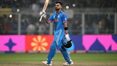 Virat Kohli Equals Sachin Tendulkar, Shakib Al Hasan for Most 50+ Scores in a Single ICC Cricket World Cup Edition, Achieves Feat in IND vs NED CWC 2023 Match