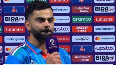 ‘I’m Never Going To Be As Good as Him...’ Virat Kohli Responds to Sachin Tendulkar’s Congratulatory Post After Scoring His 49th ODI Century