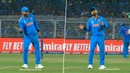 ICC World Cup 2023: Virat Kohli Dances to Wife Anushka Sharma's 'Ainvayi Ainvayi' Song During Ind vs SA Match (Watch Video)