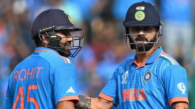 Virat Kohli Overtakes Ricky Ponting To Go Second on List of Most Runs in ODI CWC; Rohit Sharma Scores Most Runs As Captain in Single Edition of ICC Cricket World Cup