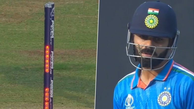 Virat Kohli Dismissal Video: Pat Cummins Silences Crowd As Star Indian Batsman Chops One Onto Stumps During IND vs AUS ICC Cricket World Cup 2023 Final