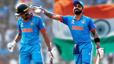 IND vs SL ICC Cricket World Cup 2023 Innings Update: Shubman Gill, Virat Kohli, Shreyas Iyer Power India to 357/8 Despite Dlishan Madushanka's Five-Wicket Haul