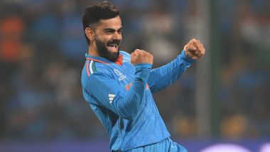 Virat Kohli Takes a Wicket in ODIs After Nine Years! Star Cricketer Dismisses Scott Edwards During IND vs NED CWC 2023 Match (Watch Video)