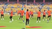 Virat Kohli Startled by Shubman Gill's Warm-up Exercise Ahead of IND vs NED ICC Cricket World Cup 2023 Match, Video Goes Viral!