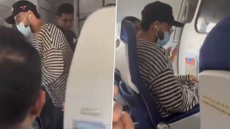 Virat Kohli Travels to Bengaluru in Economy Class Flight Ahead of IND vs NED ICC Cricket World Cup 2023 Match, Video Goes Viral!