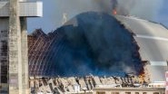California: Parks, Schools Shut in Tustin After Asbestos Found in Burned World War II-Era Blimp Hangar (Watch Video)