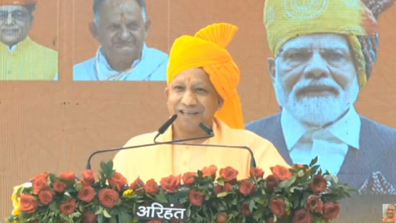 Rajasthan Assembly Election 2023: Swords Were Waved in Jodhpur, We Would Have Taught Lesson With Bulldozer, Says Yogi Adityanath (Watch Video)