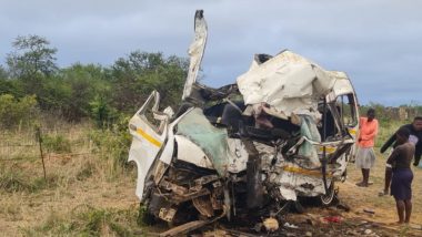 Zimbabwe Accident: 22 Killed After Minibus Taxi Crashes Head on With Truck in Bulawayo