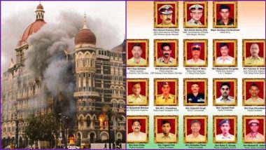 26/11 Mumbai Terror Attack: Rajnath Singh, Sharad Pawar and Other Political Leaders Pay Tributes to Victims, Security Personnel