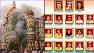 26/11 Mumbai Terror Attack: Rajnath Singh, Sharad Pawar and Other Political Leaders Pay Tributes to Victims, Security Personnel