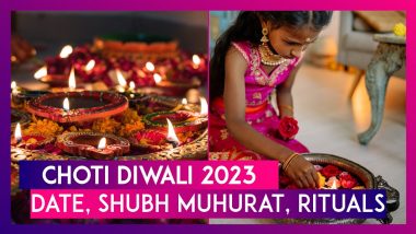 Choti Diwali 2023: Date, Abhyanga Snan Muhurat & Significance Of This Festive Before Lakshmi Puja