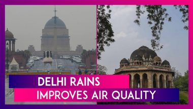 Delhi Rains: Overnight Rainfall Brings Relief, Eases Pollution In The National Capital