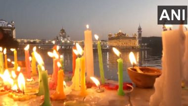 Bandi Chhor Divas 2023: Massive Crowds Converge at Golden Temple in Punjab’s Amritsar To Mark Bandi Chhor Diwas, Diwali (Watch Video)
