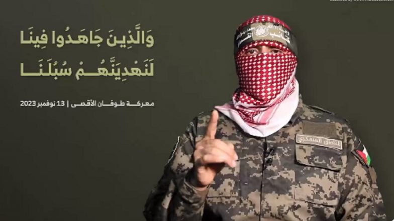Hamas Military Wing Says Ready to Release 50 Women and Children Hostages Held in Gaza for Five-Day Ceasefire (Watch Video)