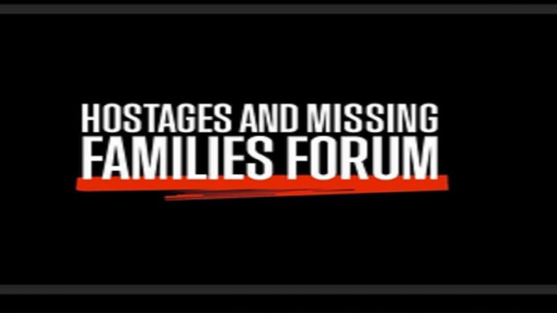 Hostages and Missing Families Forum To Sue Top Hamas Leaders in International Court of Justice for October 7 Attacks