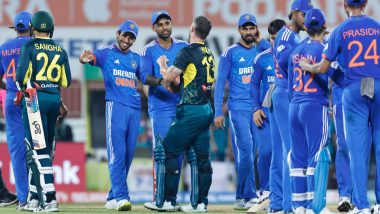 2nd T20I: India Beat Australia by 44 Runs in A High-Scoring Contest, Lead Series 2-0