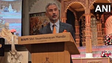 'India Fastest Growing Large Economy Today', Says EAM S Jaishankar in London (Watch Video)