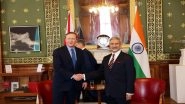S Jaishankar Meets David Cameron: India&rsquo;s External Affairs Minister Holds Talks With Britain&rsquo;s New Foreign Secretary on India-UK Free Trade Agreement (See Pics)