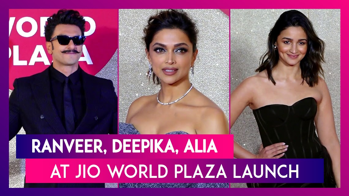 Jio Xx Video - Jio World Plaza Launch: Ranveer Singh, Deepika Padukone, Alia Bhatt, Janhvi  Kapoor, Sara Ali Khan & Other Celebs Attend | ðŸ“¹ Watch Videos From LatestLY