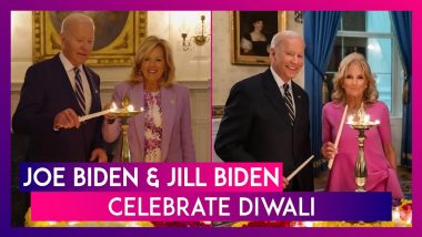 Diwali 2023 Celebrations In US: President Joe Biden And First Lady Jill Biden Light Diyas At White House
