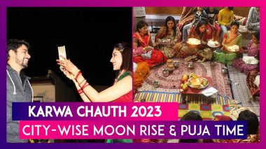 Karwa Chauth 2023: Know Moon Rise Timings & Puja Muhurat In Delhi, Mumbai And Other Cities