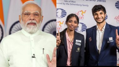 PM Narendra Modi Lauds Chess Prodigy Praggnanandhaa for FIDE World