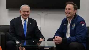 Elon Musk To Visit Israel, Meet PM Benjamin Netanyahu in a Sign of Solidarity Amid Antisemitism Controversies, Says Report