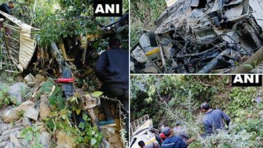 Uttarakhand Road Accident: Nine Killed As Pick-Up Vehicle Falls Into Gorge on Chedakhan-Midar Road in Nainital District (See Pics)