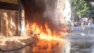 Hyderabad Fire: Six Dead After Massive Blaze Engulfs Multi-Storied Building in Nampally, Initial Probe Points to Spark in Car as Cause (Watch Videos)