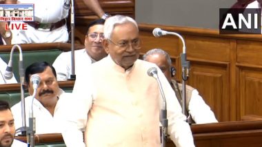 CM Nitish Kumar Demands Special Status for Bihar, Appeals Modi Government To Conduct Caste-Based Census Across Country (Watch Video)