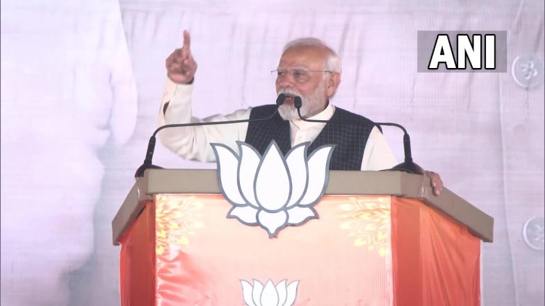 Chhattisgarh Assembly Elections 2023: PM Narendra Modi Hits Out at Congress Over Corruption Says, ‘Countdown Has Started for Exit of Bhupesh Baghel Government’ (Watch Video)