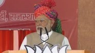 Rajasthan Assembly Elections 2023: PM Narendra Modi Accuses Congress of Corruption and Appeasement Politics Says &lsquo;Dynasty Politics Is Everything for Them&rsquo; (Watch Video)