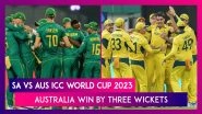 SA vs AUS ICC World Cup 2023 Stat Highlights: Travis Head Shines As Australia Beat South Africa By Three Wickets To Enter Final