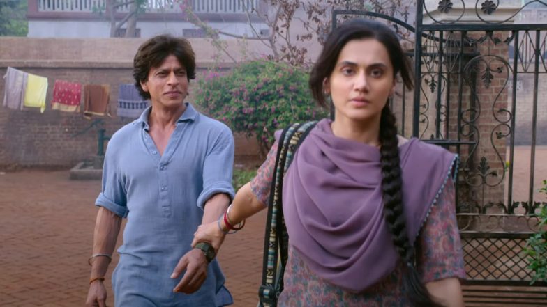 Dunki Drop 2 First Song 'Lutt Putt Gaya': Shah Rukh Khan Leaves Fans Fawning Over His Sizzling Chemistry With Taapsee Pannu in This Arijit Singh Romantic Track (Watch Video)