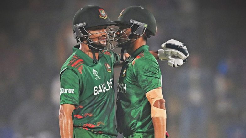 Sri Lanka Out of ICC Cricket World Cup 2023 Semifinal Race As Bangladesh Beat Them by Three wickets