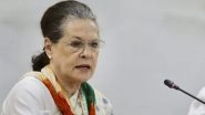 Sonia Gandhi Goa Visit: Congress Leader Arrives in Coastal State on Personal Visit (Watch Video)