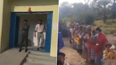 Chhattisgarh Assembly Election 2023: Voting Underway in Naxal-Affected Karigundam Area After 23 Years (Watch Video)