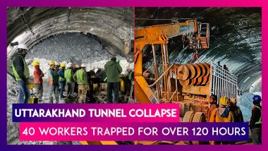 Uttarakhand Tunnel Collapse: 40 Workers Trapped In Uttarkashi’s Tunnel For Over 120 Hours, Rescue Operations Still Underway