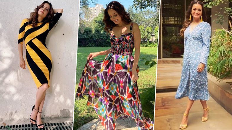 Dia Mirza Birthday: Let’s Check Out Her Collection of Midi Dresses!