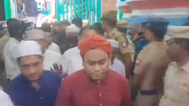 AR Rahman Makes a Unique Entrance at the Nagore Dargah in Nagapattinam for the Kandhuri Festival, Arriving in an Autorickshaw (View Post)