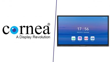 Cornea Launches New ‘India’s Biggest Interactive Flat Panel’ With 110-Inch Size and 4K Ultra HD Display, Check More Details