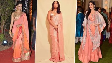 Pantone Color of the Year 2024 Is Peach Fuzz: Let Katrina Kaif, Kareena Kapoor Khan & Others Teach You How to Slay in this Shade