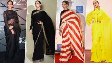 Deepika Padukone's Love for Full Sleeve Blouses is Evident in These Pics!