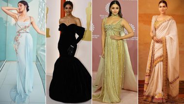 Year Ender 2023: From Deepika Padukone's Oscars Outfit to Alia Bhatt's Attire at NMACC Launch, Check Out Best Celeb Looks of this Year