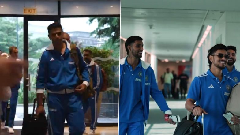 India Tour of South Africa 2023–24: Men in Blue Land in Durban for Multi-Format Series Against Proteas