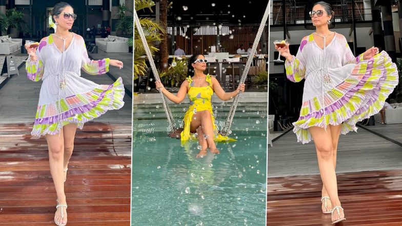 Hina Khan Shares Photo Dump From Her 'Exquisite' Mauritius Vacay on Insta; Check Out Stylish Pics of the Actress!