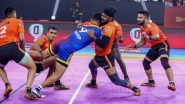 Amir Mohammad Zafardanesh Helps U Mumba Get Better of UP Yoddhas 34&ndash;31 in PKL 2023