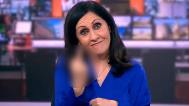 BBC Female Anchor Maryam Moshiri Caught on Camera Giving Middle Finger During Live Broadcast; Apologises After 'Flipping' Video Goes Viral