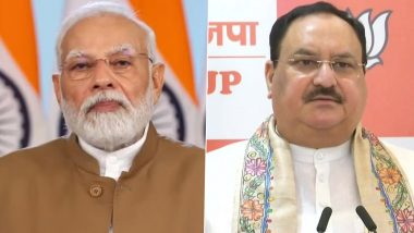 JP Nadda Birthday 2023: PM Narendra Modi Wishes BJP National President, Says ‘He Made Mark for His Organisational Skills’