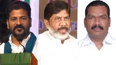 Telangana to Get New CM: From Revanth Reddy to Tumkunta Narsa Reddy and Mallu Bhatti Vikramarka, List of Probable Congress Candidates in Race to Be Chief Minister